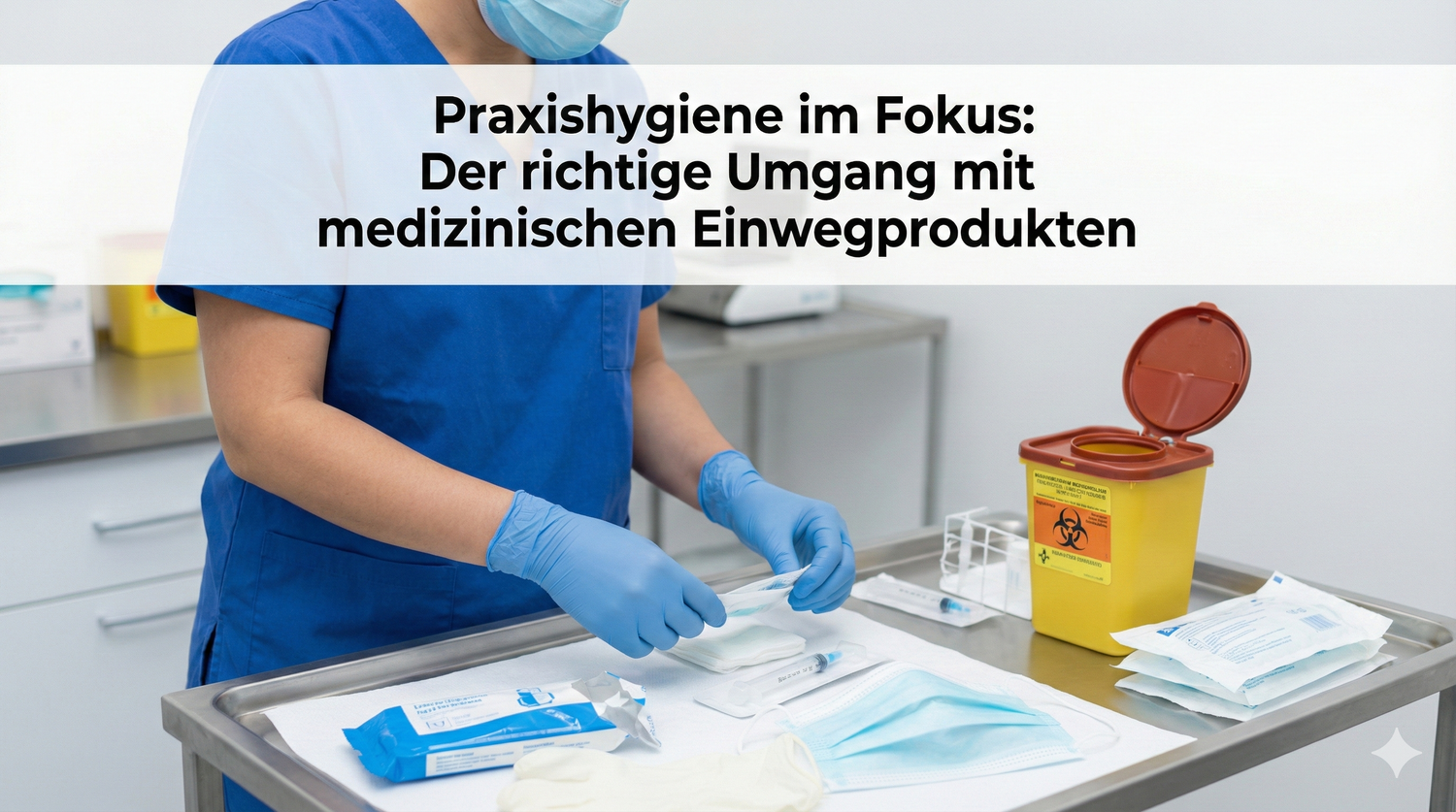 Praxishygiene im Fokus: Der richtige Umgang mit medizinischen Einwegprodukten