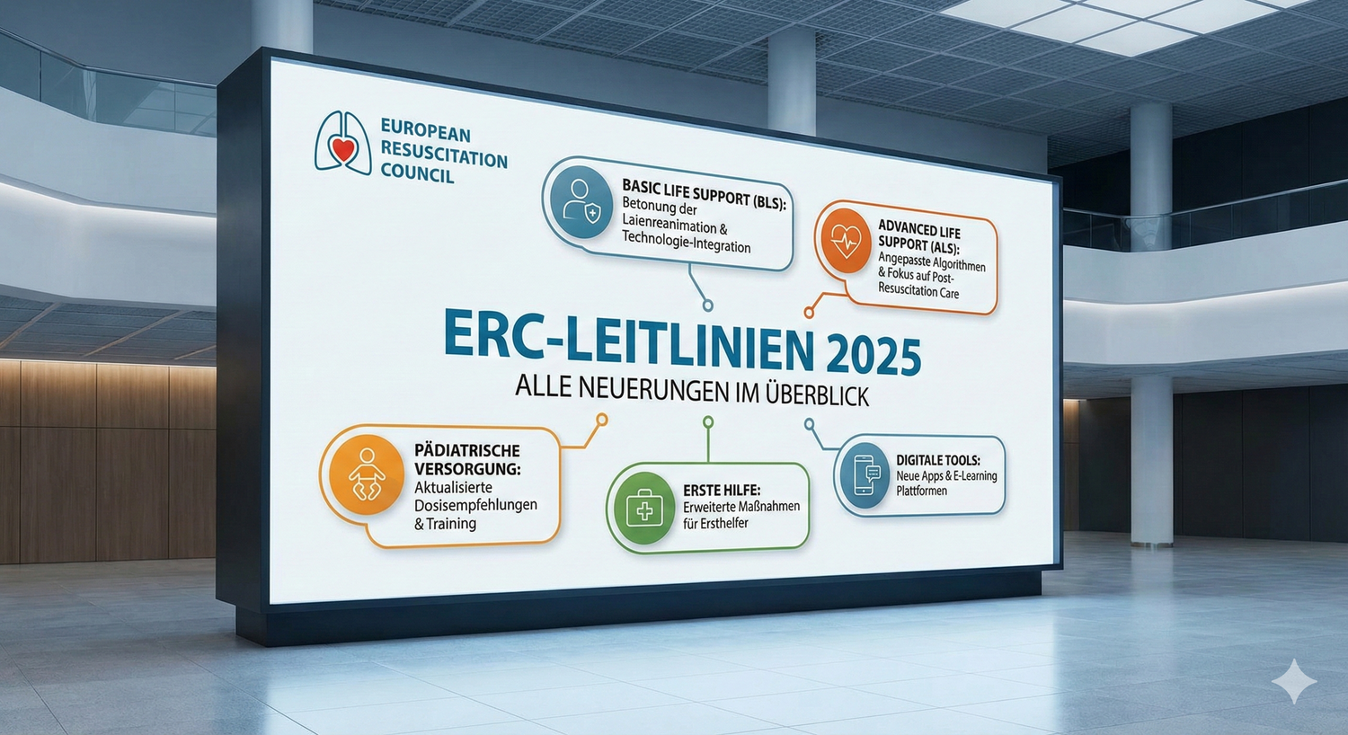 ERC-Leitlinien 2025: Alle Neuerungen im Überblick