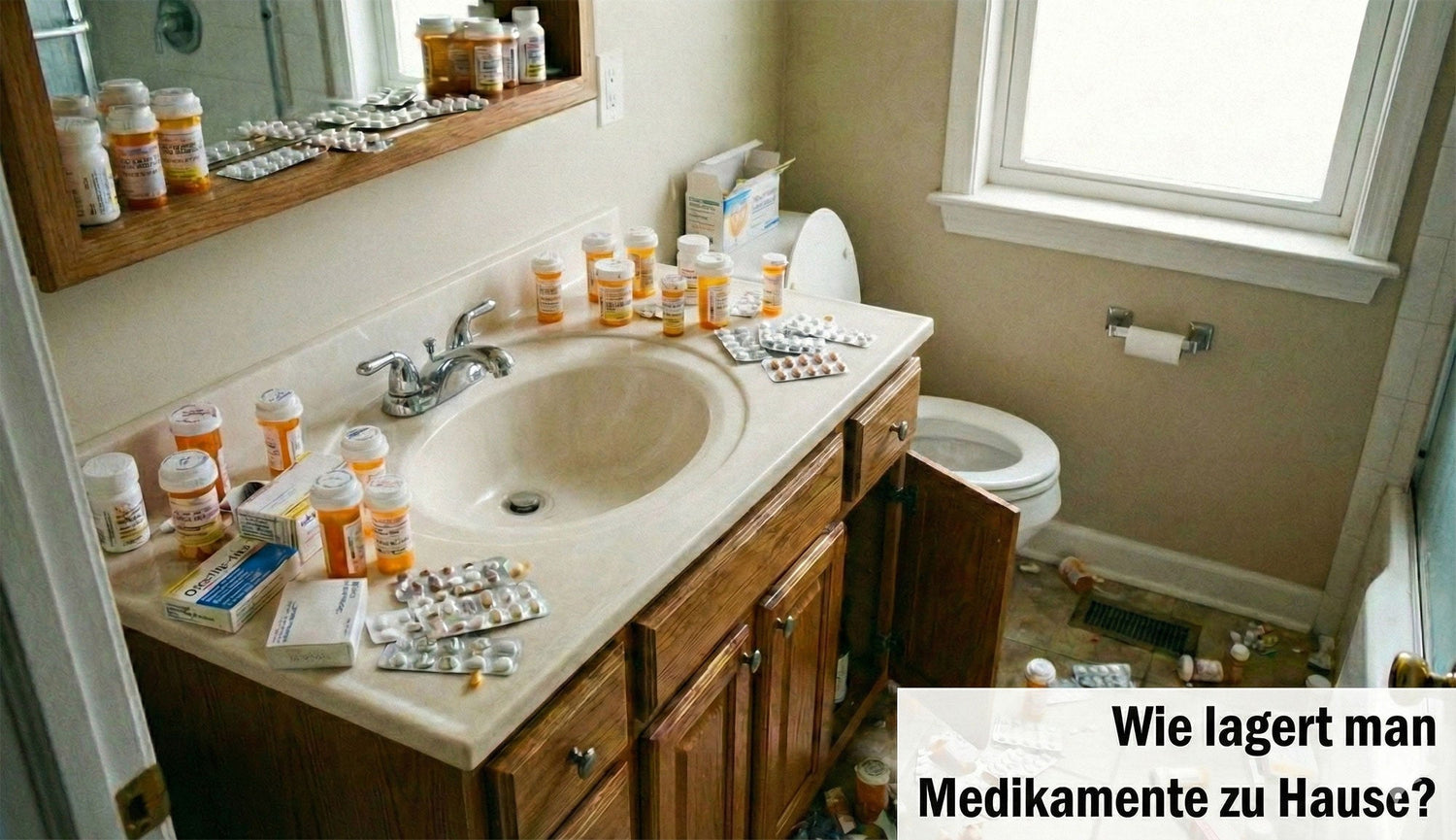 Medikamente richtig lagern: Warum das Badezimmer der schlechteste Ort ist