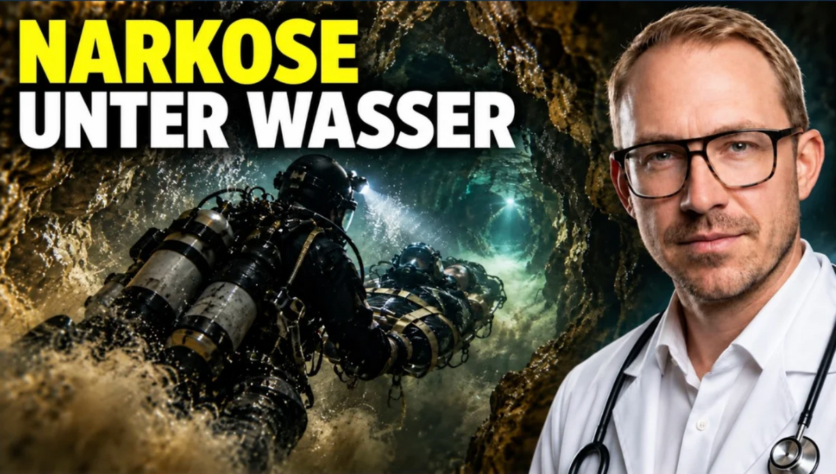 Narkose Rettung unter Wasser - Dr. Daniel erklärt