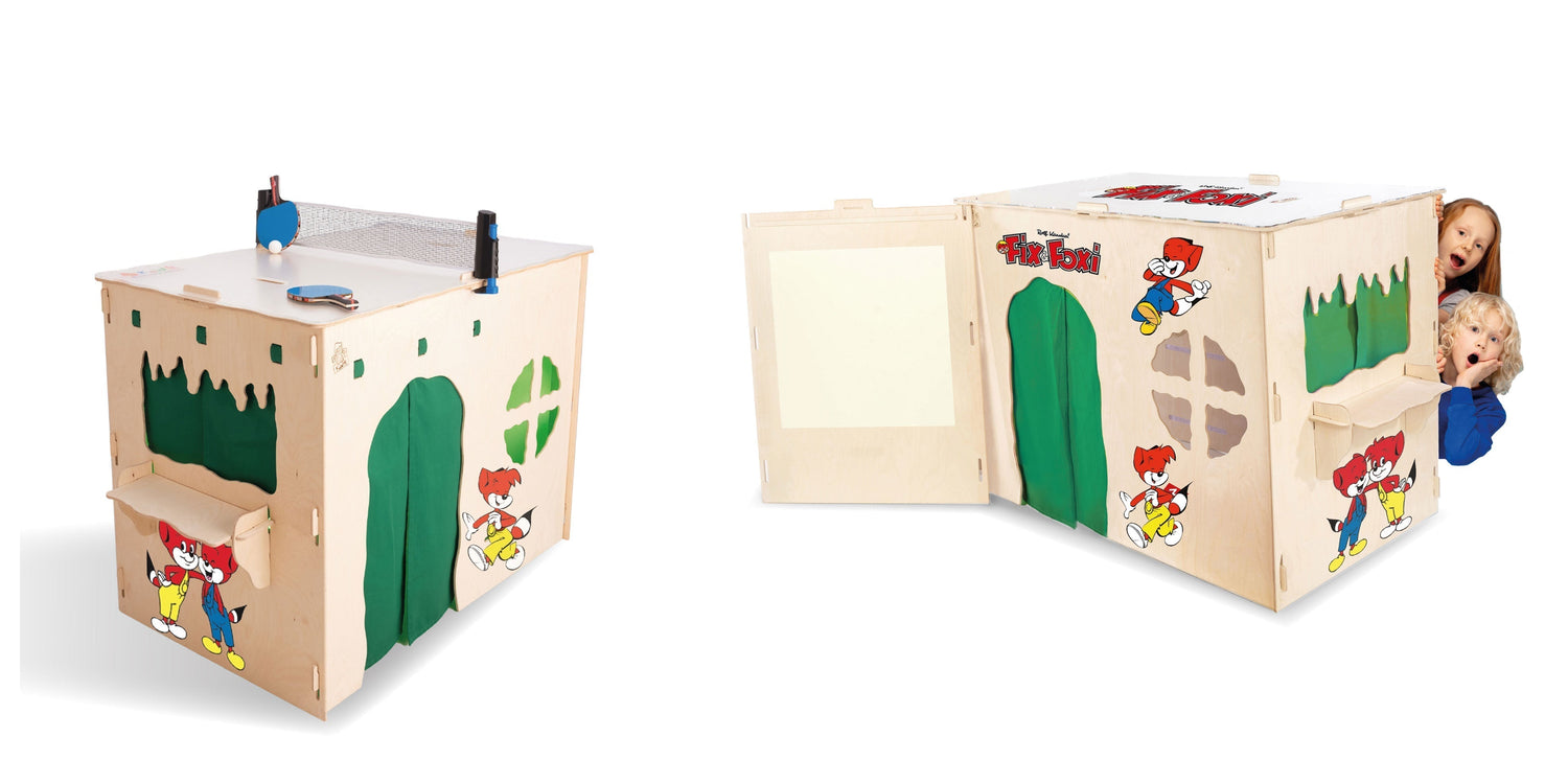 Fix & Foxi Playhouse - Das Kinderspielhaus bietet Schutz in ungewohnten Situationen