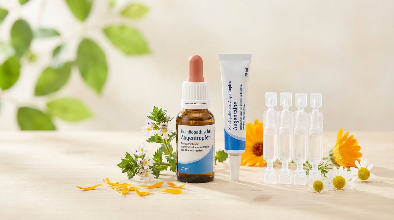 Homöopathische Augenmittel