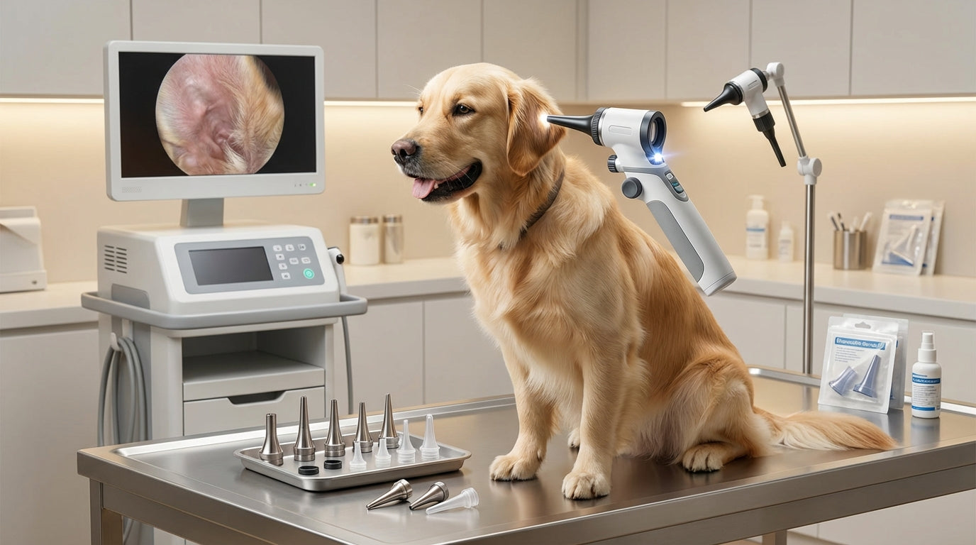Veterinär-Otoskope