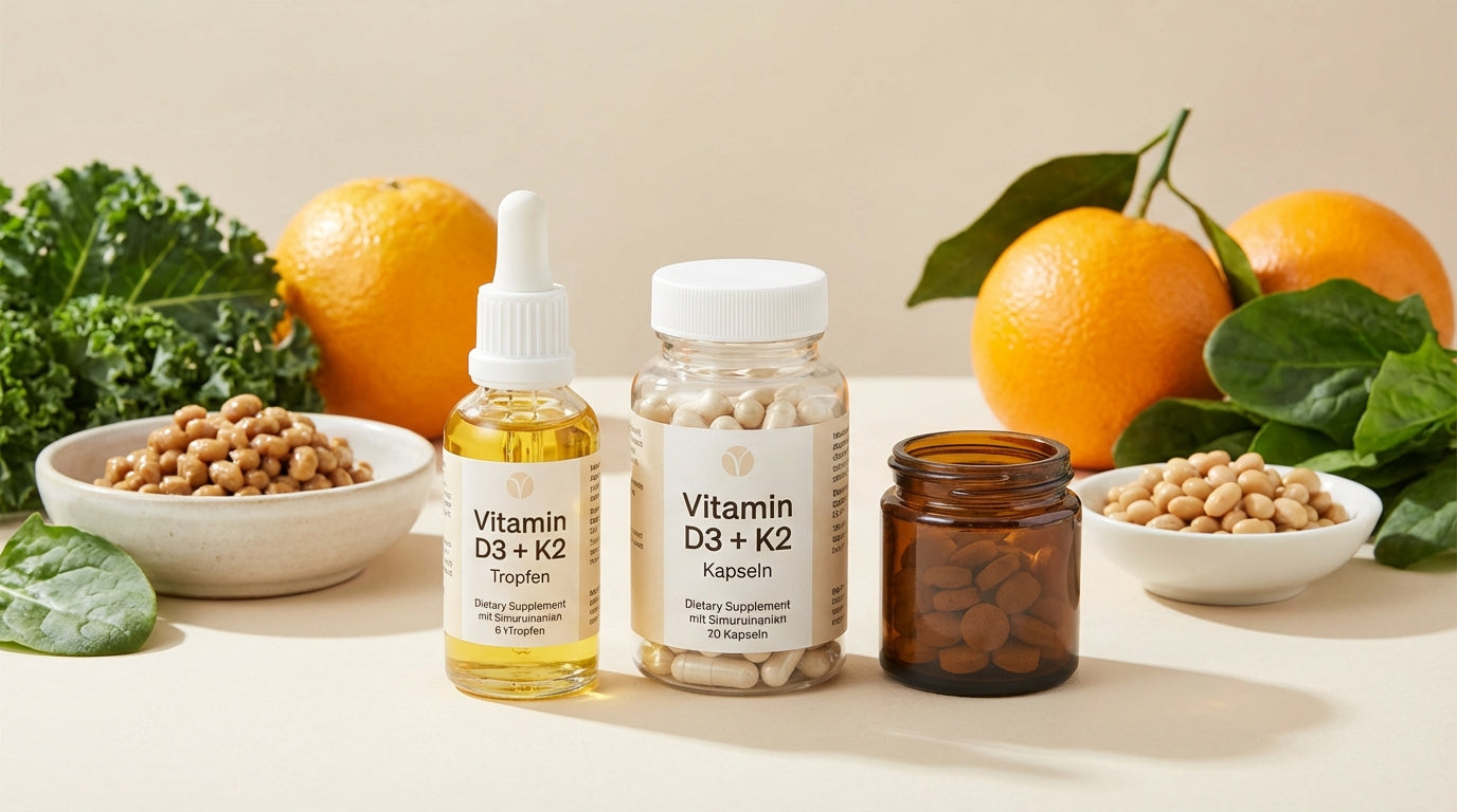 Vitamin D3 + K2
