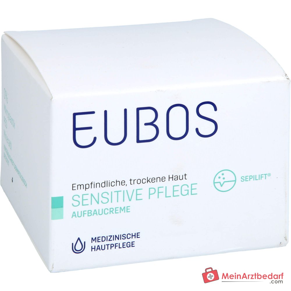 Eubos Sensitive Pflege Aufbaucreme Pro-Retinol / Vitamin E / Provitamin B5 / Sepilift Creme, 50 ml.