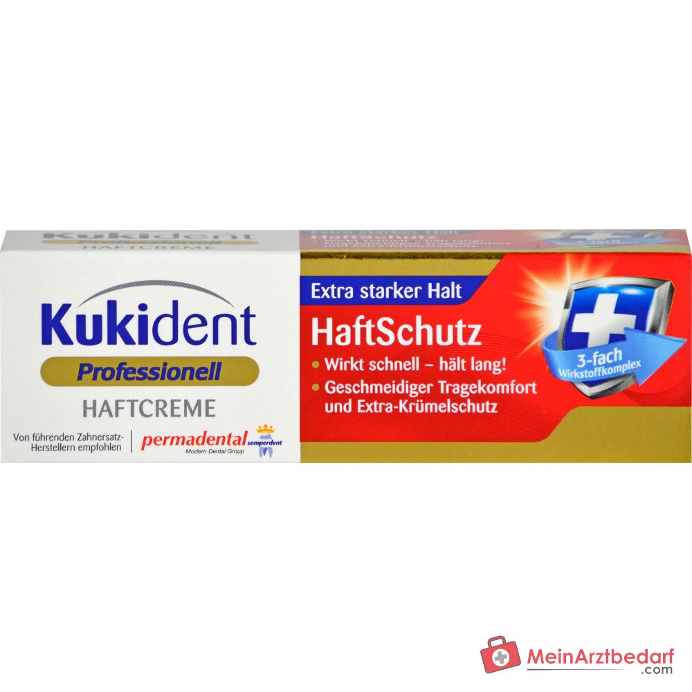 Kukident Professional Haftcreme HaftSchutz Extra Stark Creme, 40 g.