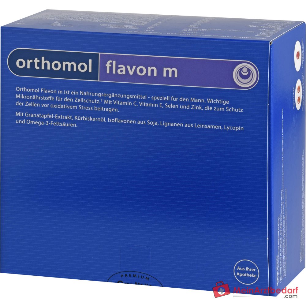 Orthomol Flavon m Kapseln, 30 Tagesportionen.