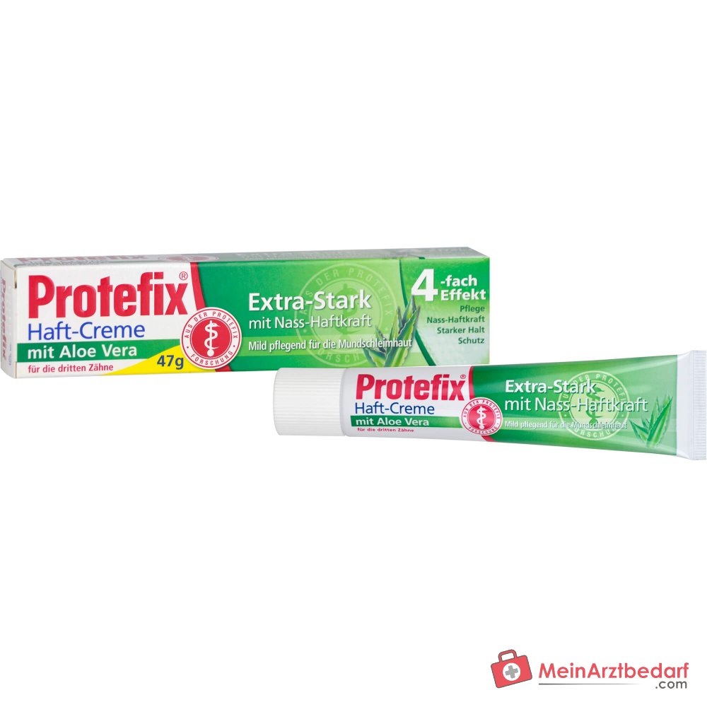 Protefix Haft-Creme mit Aloe Vera, 47 g.