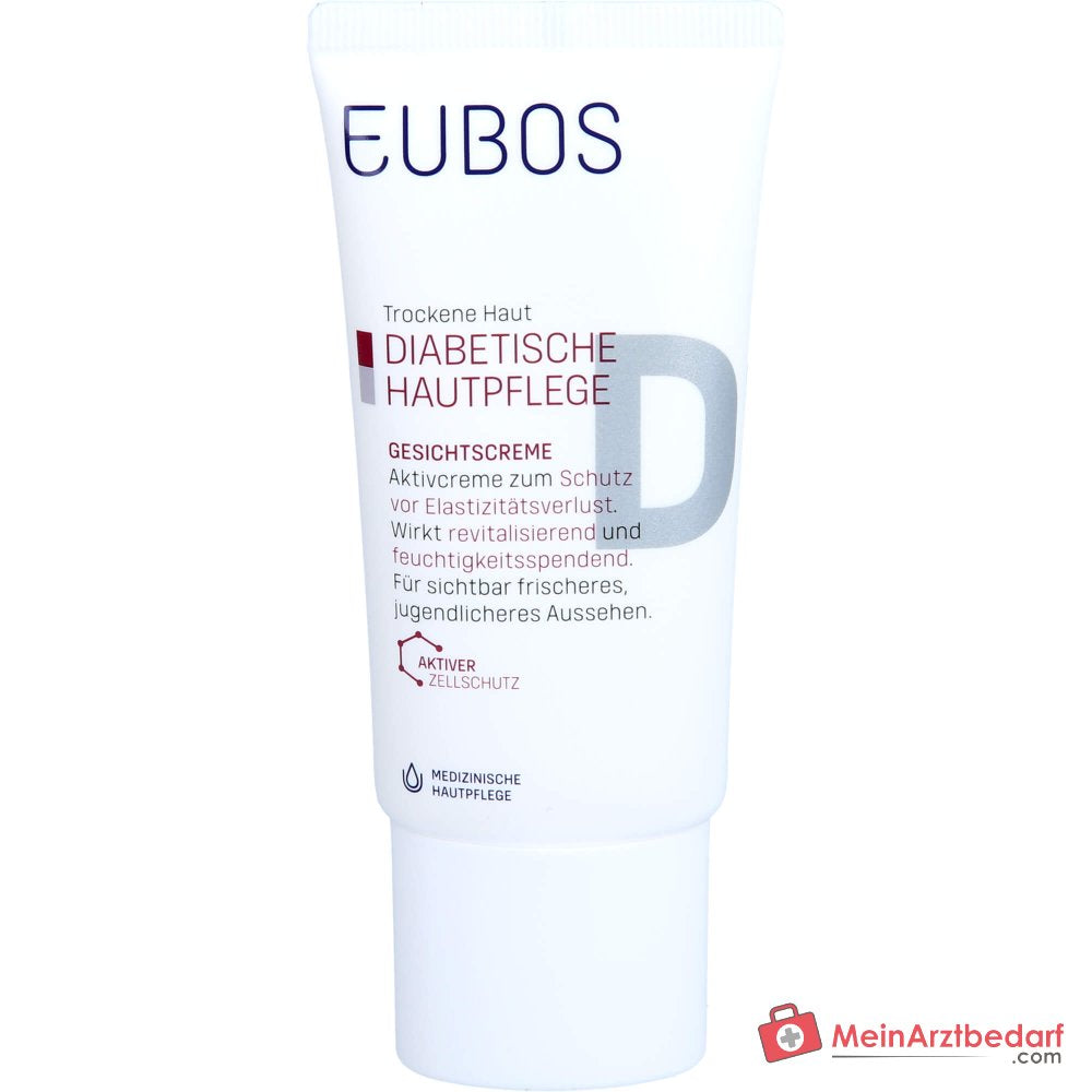 Eubos Diabetische Haut Pflege Gesichtscreme, 50 ml