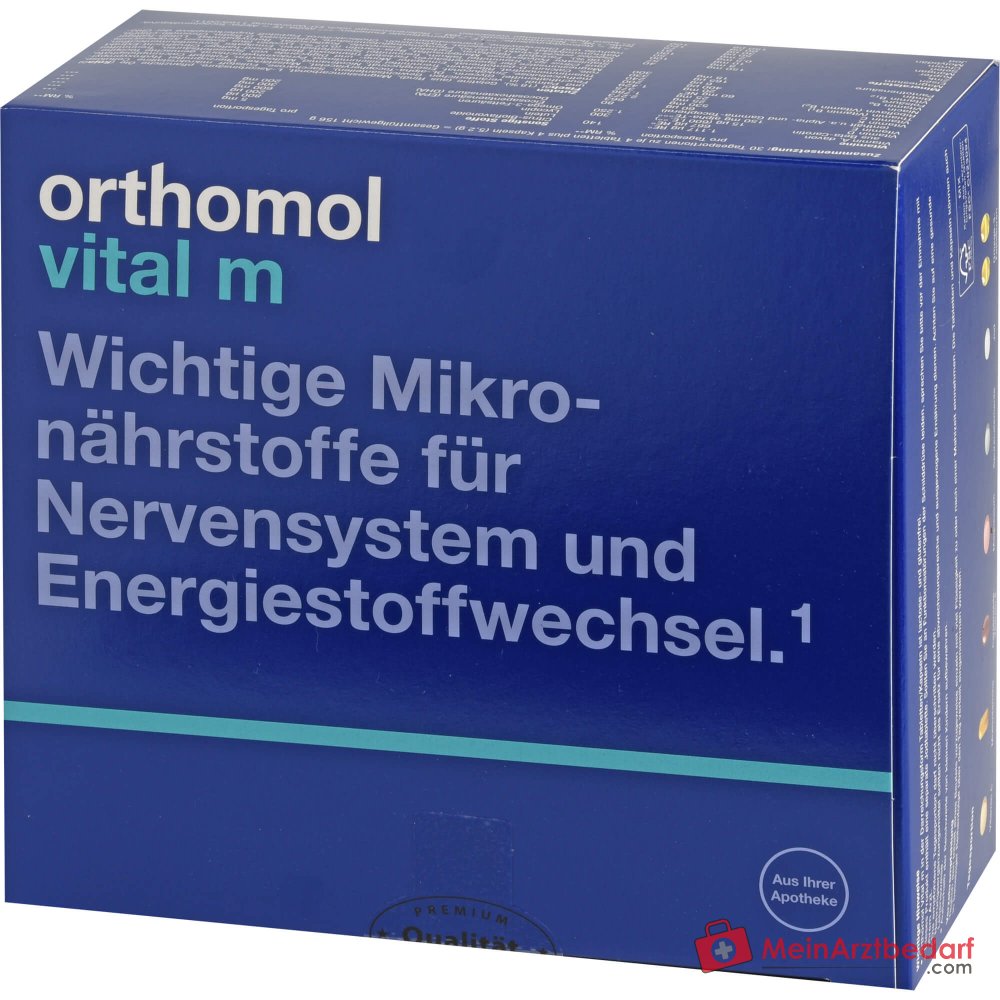 Orthomol Vital m Tabletten und Kapseln, 30 St..