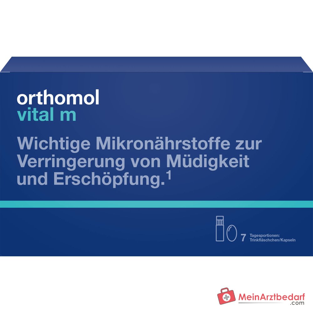 Orthomol Vital m Trinkfläschchen plus Kapseln, 7 St.