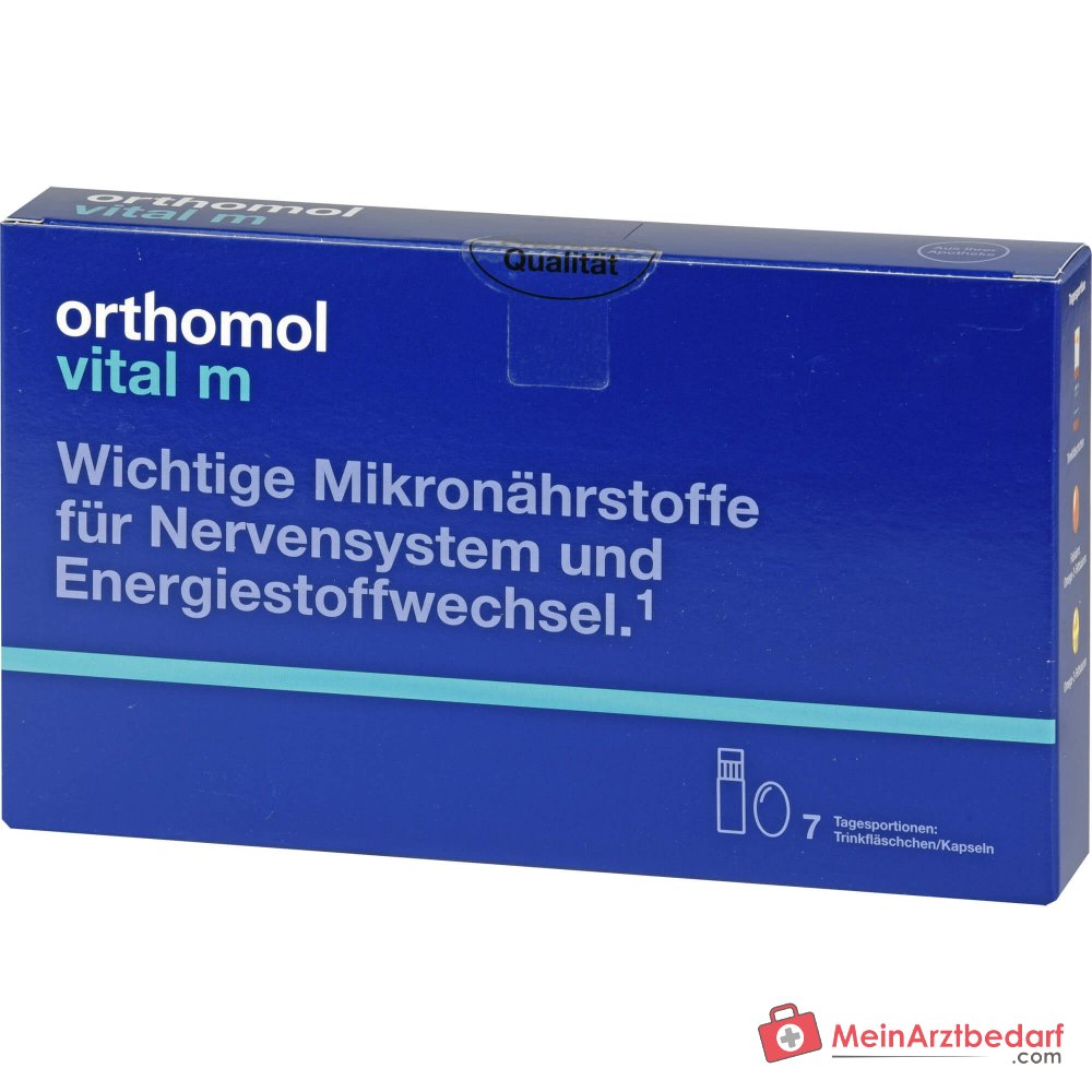 Orthomol Vital m Trinkfläschchen plus Kapseln, 7 St.
