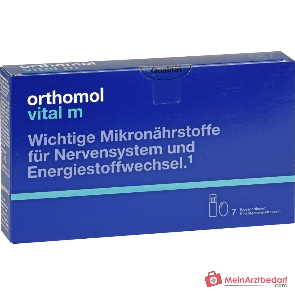 Orthomol Vital m Trinkfläschchen plus Kapseln, 7 St.