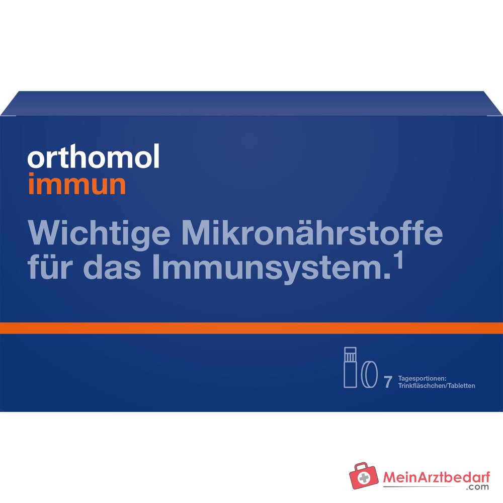 Orthomol Immun Trinkfläschchen/Tabletten, 7 St..