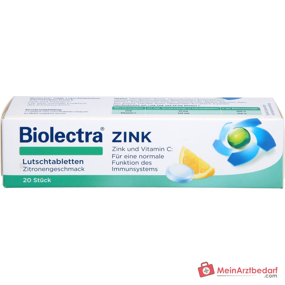 HERMES IXXILON Zink / Vitamin C Lutschtabletten, 39 g.