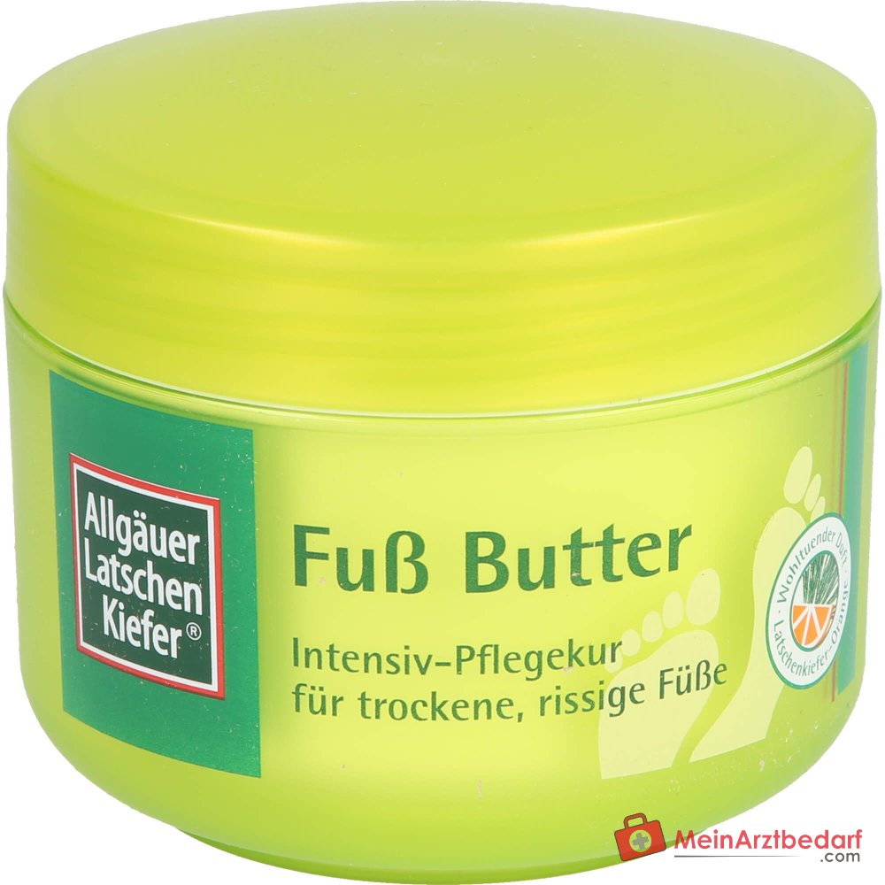 Allgäuer Latschenkiefer Fuß Butter Latschenkiefernöl / Sheabutter / Cupuaçu Butter Creme, 200 ml.