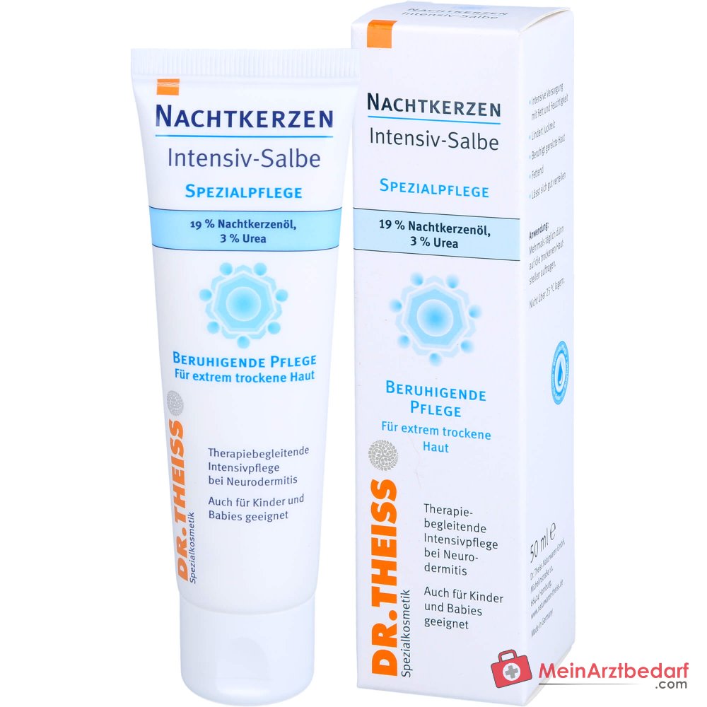 Dr. Theiss Nachtkerzen Intensiv-Salbe fettend Nachtkerzenöl / Urea Salbe, 50 g.