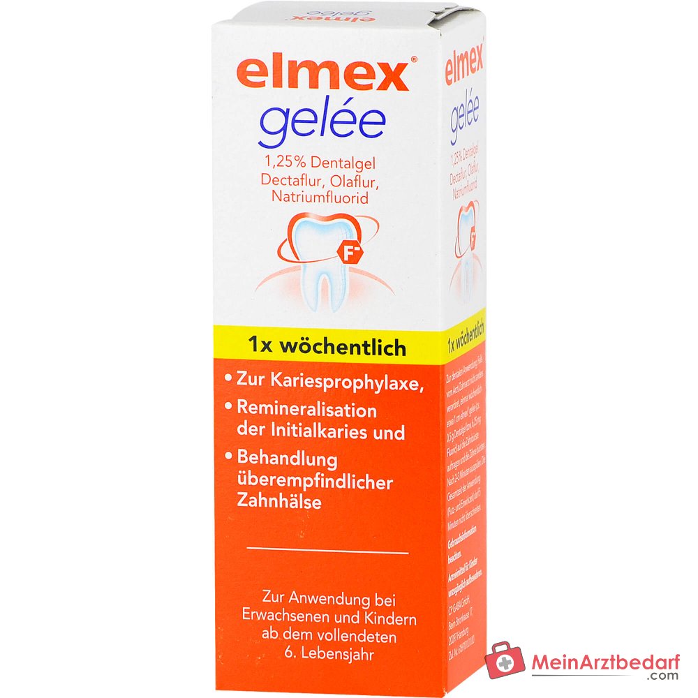 Elmex Gelee Dectaflur / Olaflur / Natriumfluorid Dentalgel, 25 g.