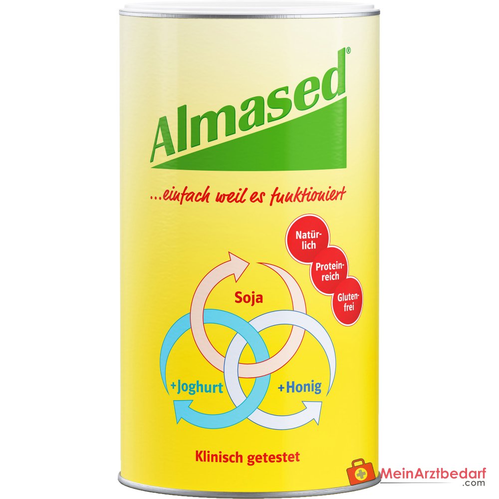Almased Vitalkost Sojaeiweiß / Bienenhonig / Magermilch-Joghurtpulver Pulver, 500 g.
