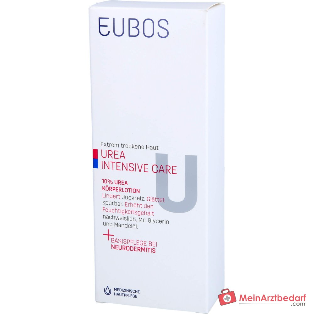 Eubos Trockene Haut Urea 10% Körperlotion, 200 ml.