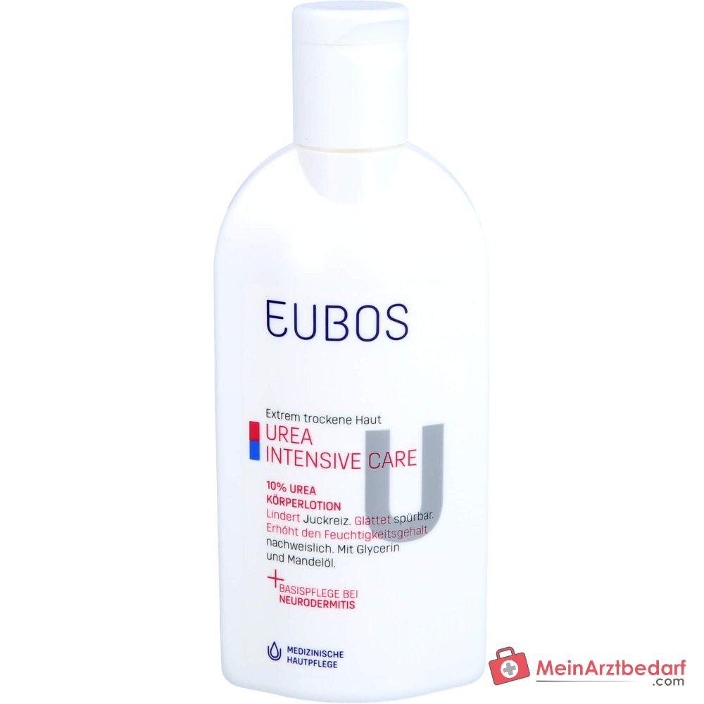 Eubos Trockene Haut Urea 10% Körperlotion, 200 ml.