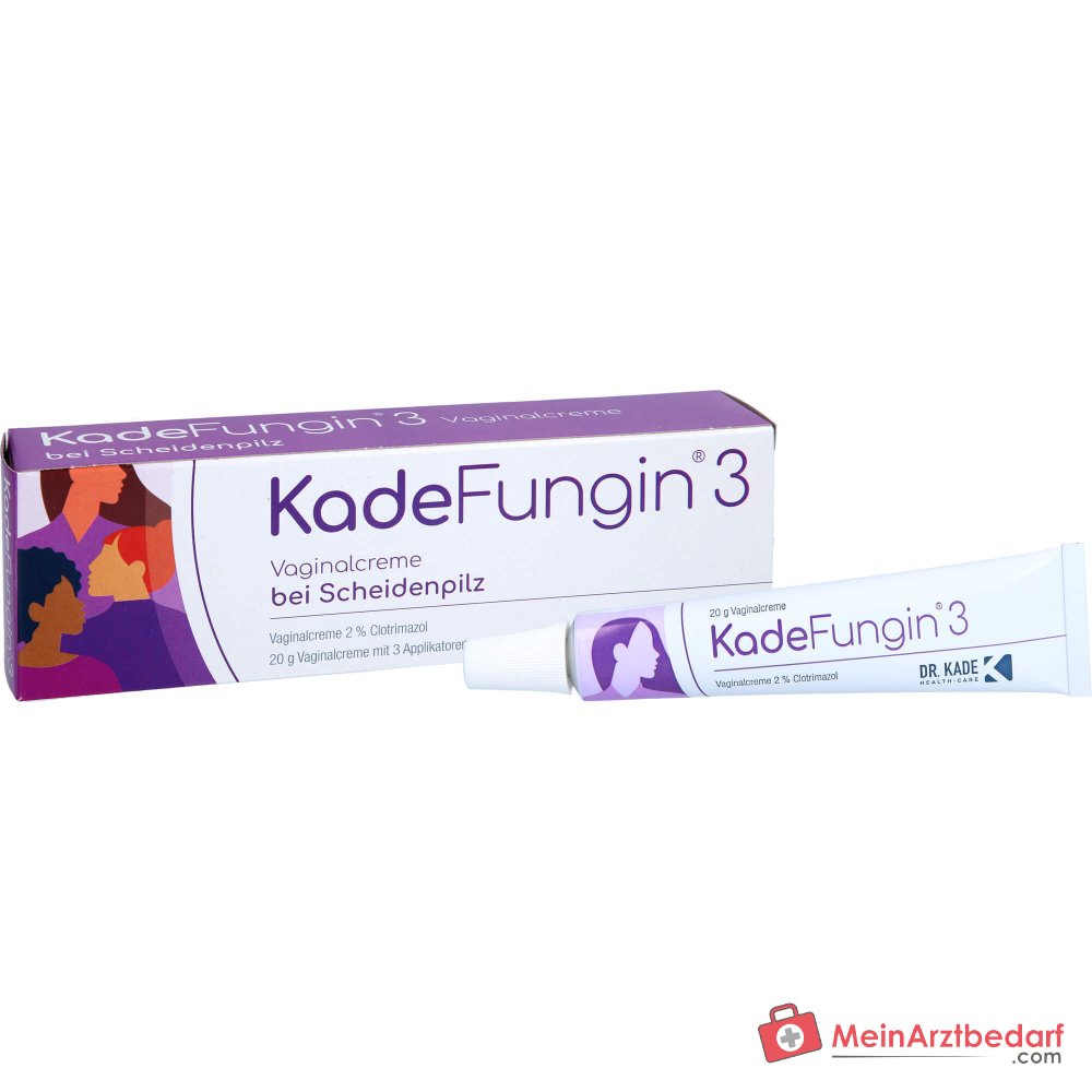 KadeFungin 3 Clotrimazol Vaginalcreme, 20 g.