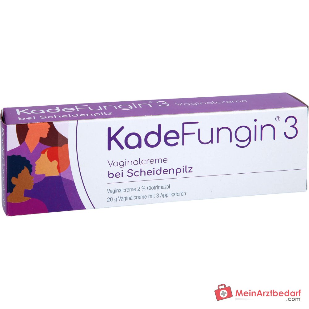 KadeFungin 3 Clotrimazol Vaginalcreme, 20 g.