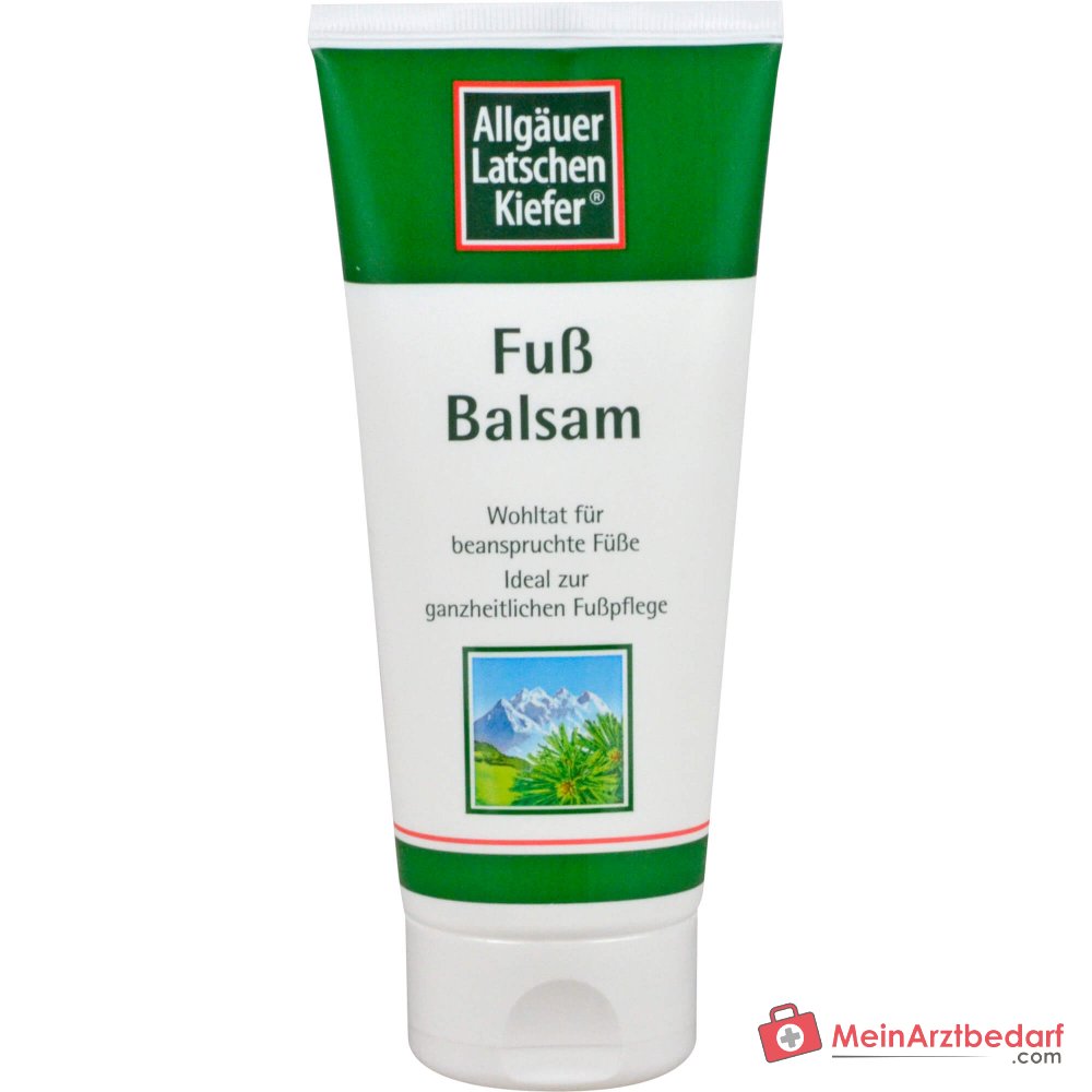 Allgäuer Latschenkiefer Fuß Balsam Latschenkiefernöl Balsam, 200 ml.