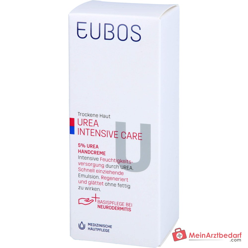 Eubos Trockene Haut Urea 5% Handcreme, 75 ml.