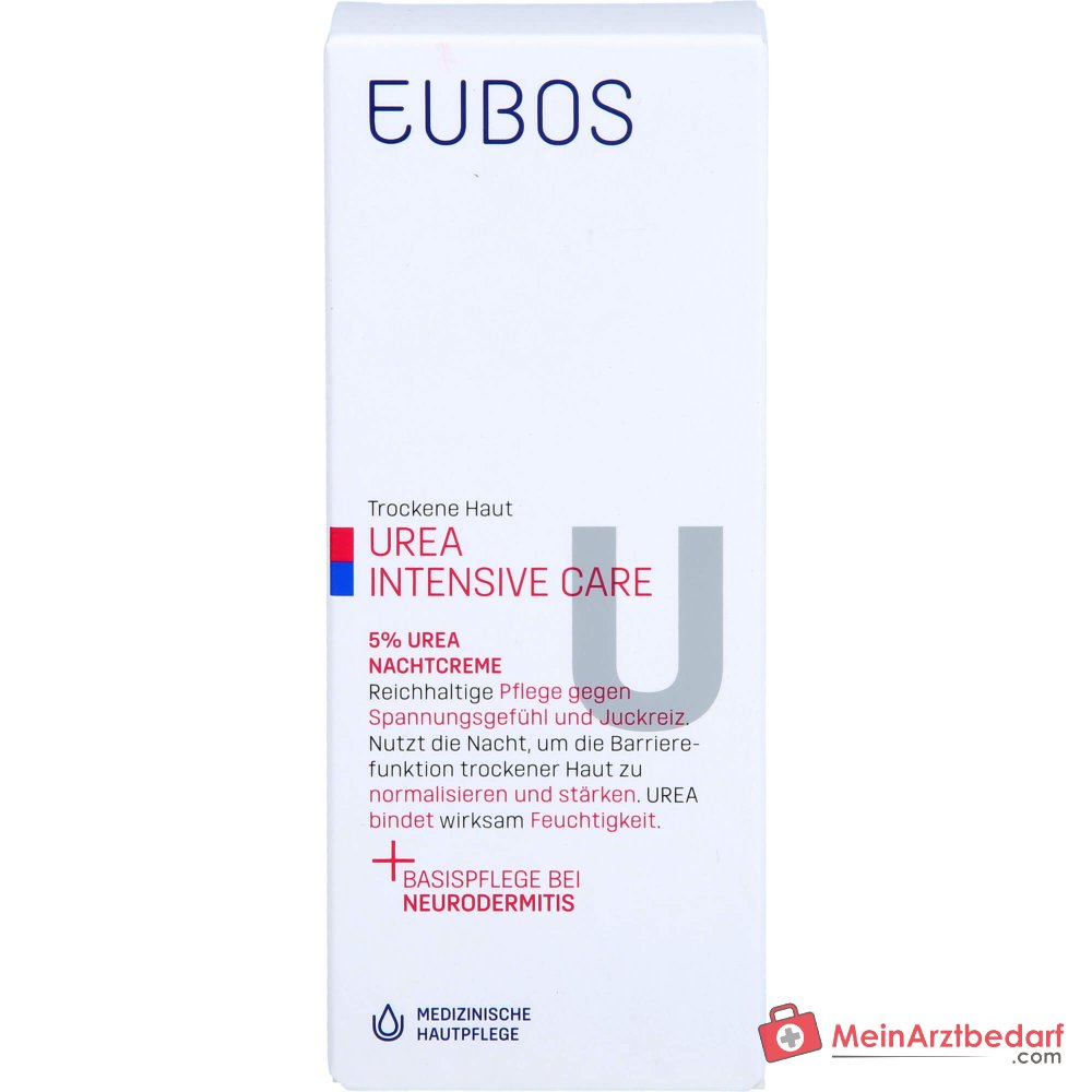 Eubos Piel Seca 5% Urea Crema de Noche, 50 ml
