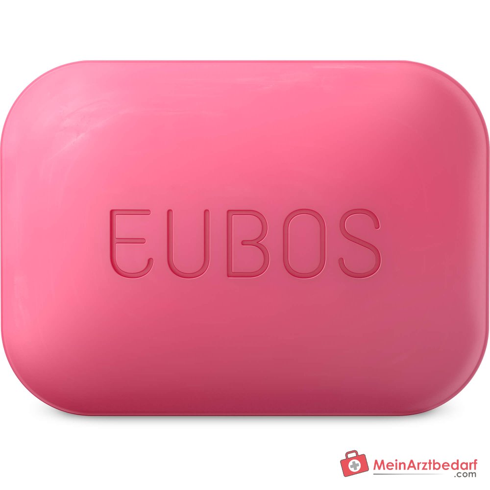 Eubos Fest Waschstück Rot Seife, 125 g