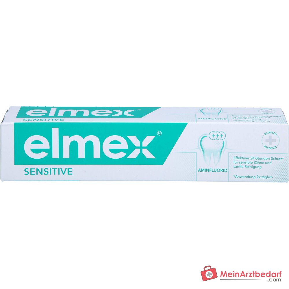 elmex Sensitive Aminfluorid Zahnpasta, 75 ml.