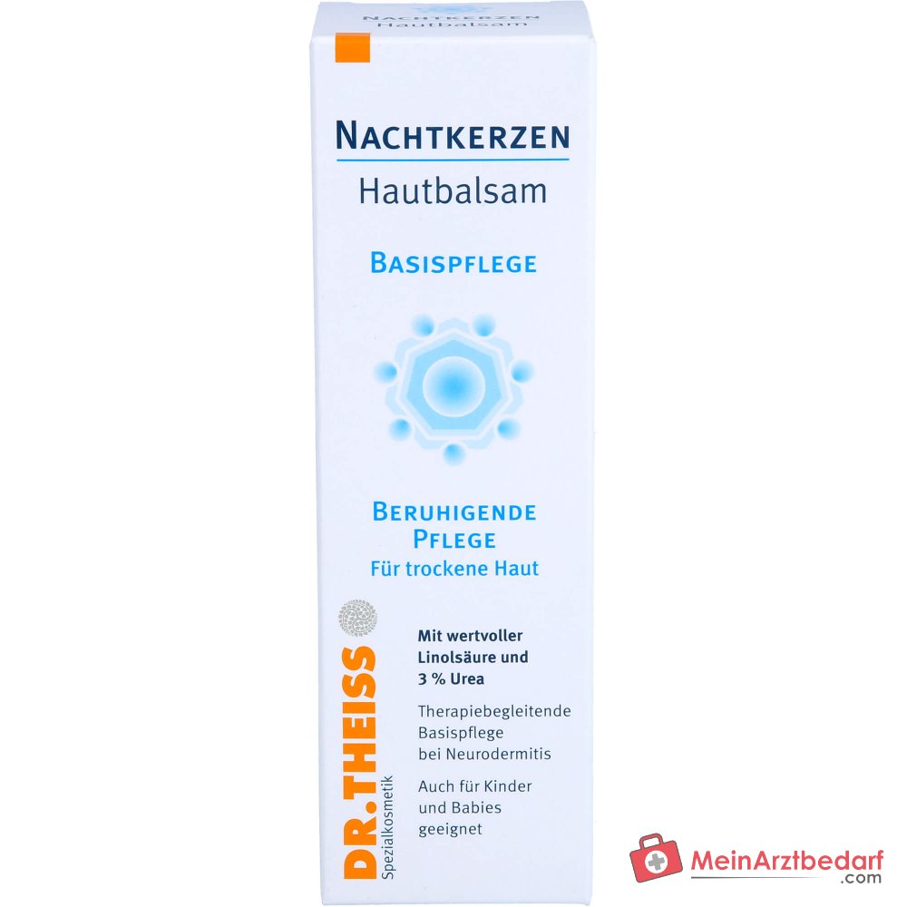 Dr. Theiss Nachtkerzen Hautbalsam Nachtkerzenöl / Urea / Squalan / Jojobaöl / Guaiazulen Creme, 100 ml.