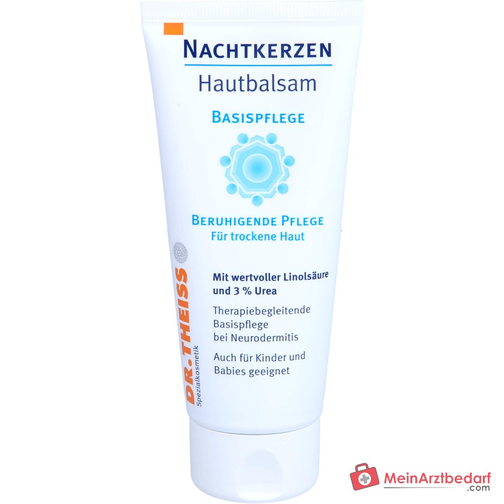 Dr. Theiss Nachtkerzen Hautbalsam Nachtkerzenöl / Urea / Squalan / Jojobaöl / Guaiazulen Creme, 100 ml.
