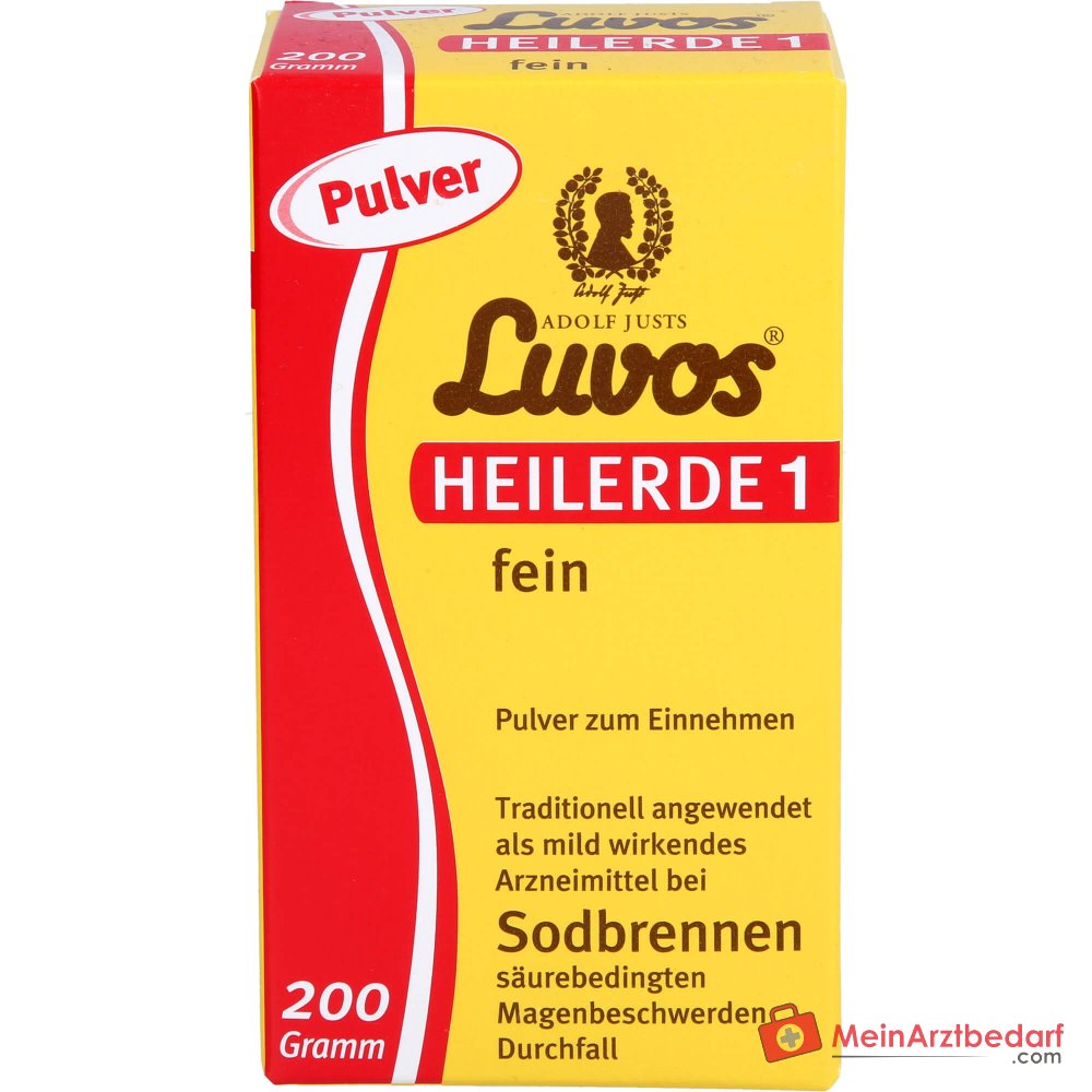 Luvos Heilerde 1 fein Heilerde Pulver zum Einnehmen, 200 g.
