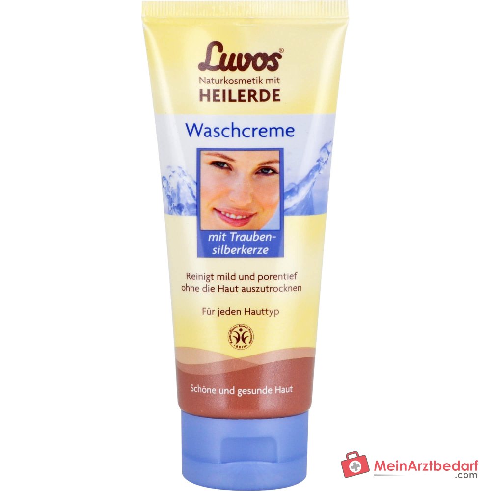 Luvos Naturkosmetik Waschcreme mit Heilerde, 100 ml.
