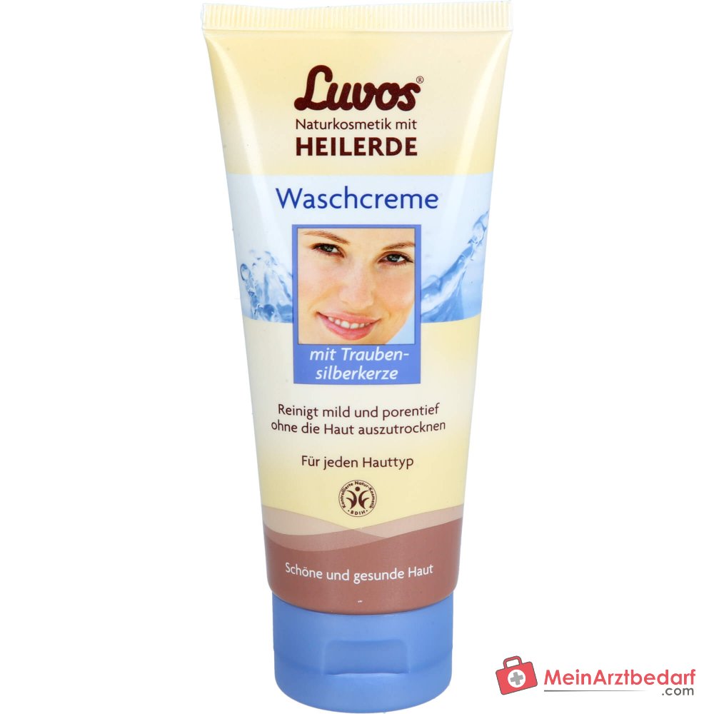 Luvos Naturkosmetik Waschcreme mit Heilerde, 100 ml.