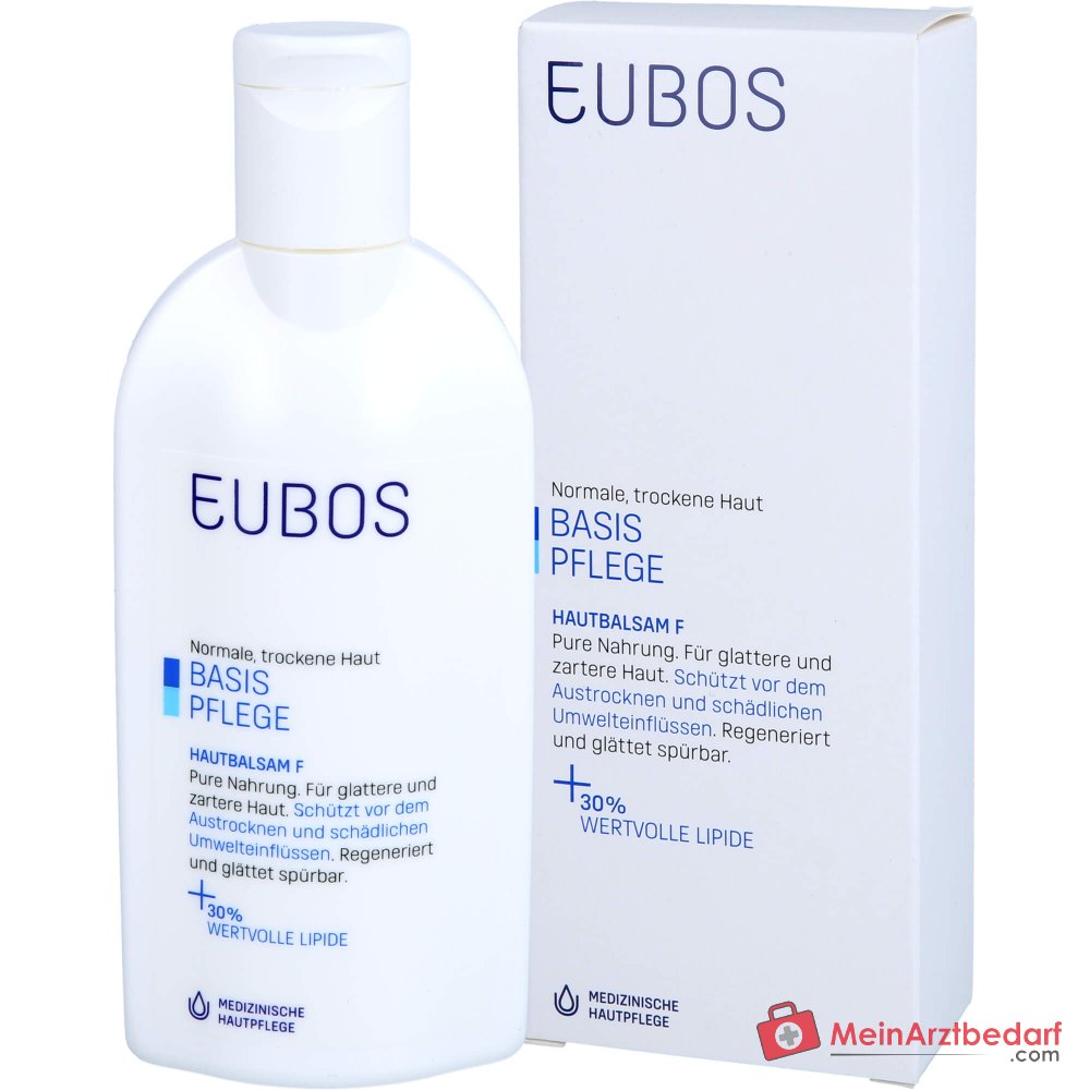 Eubos Hautbalsam F Glycerin / Jojobaöl / Mandelöl Lotion, 200 ml.