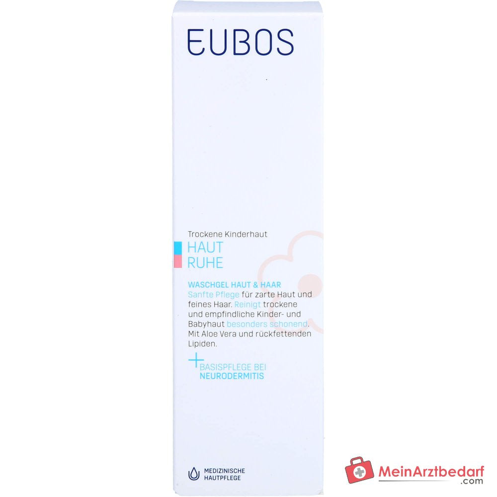Eubos Kinder Huid Rust Wasgel Huid & Haar, 125 ml