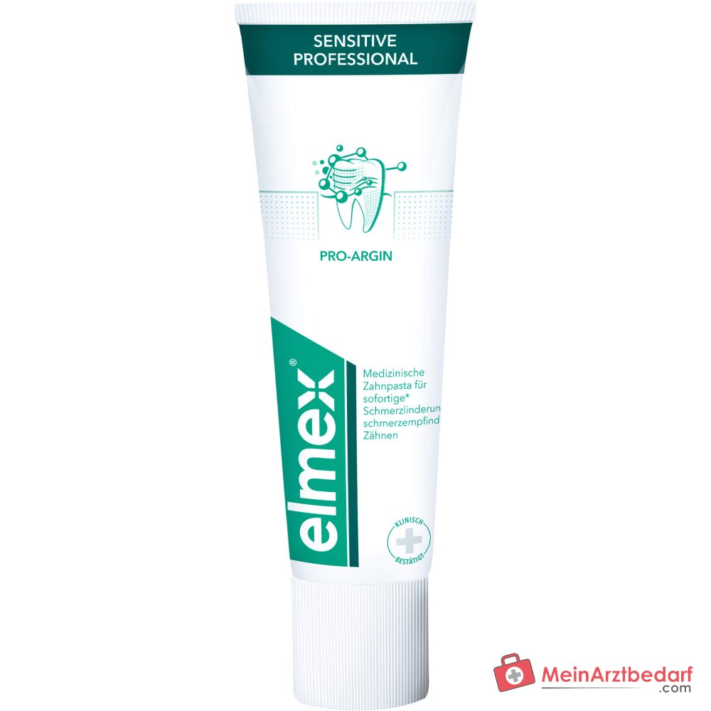 elmex Sensitive Professional Arginin / Calciumcarbonat Zahnpasta, 75 ml.