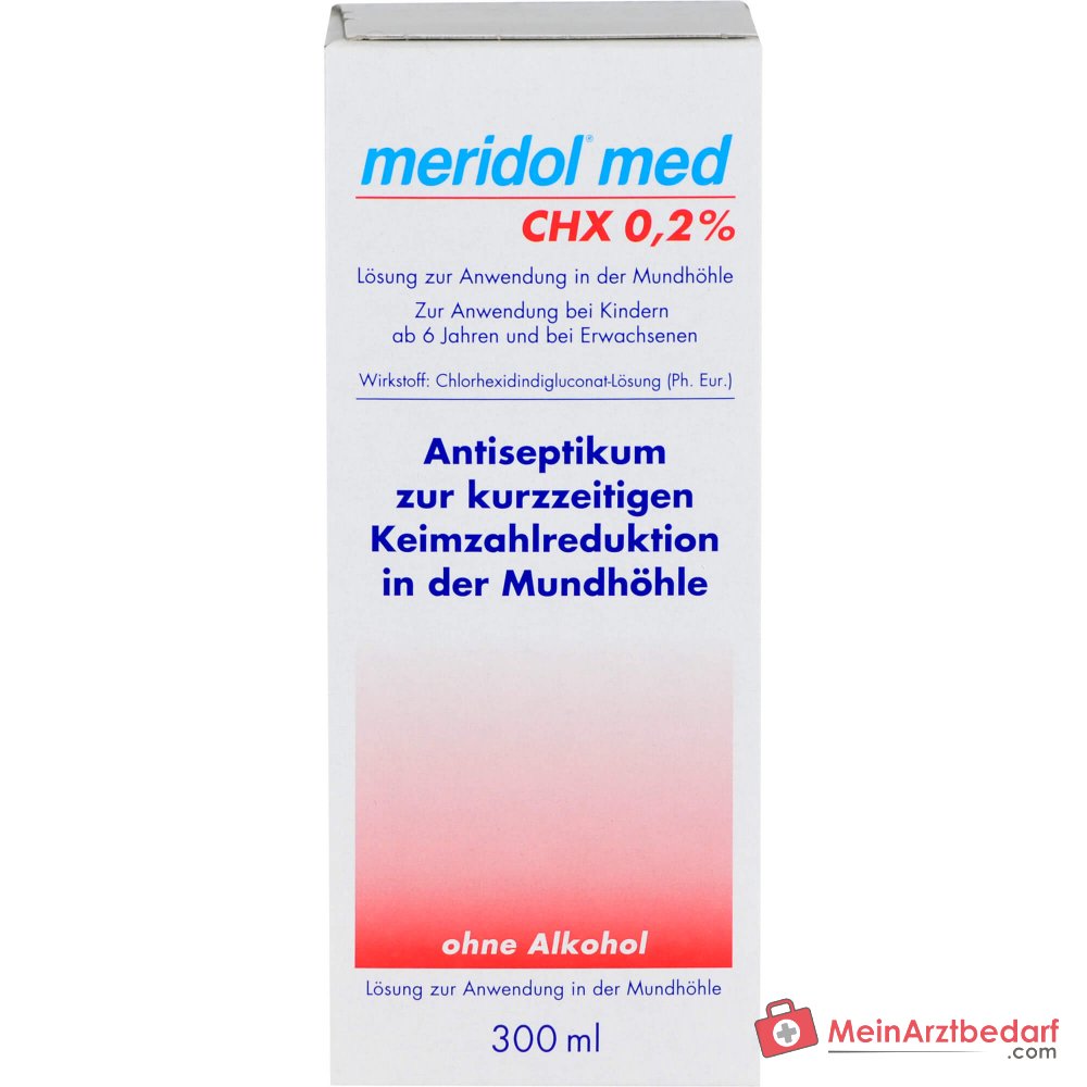 meridol med CHX 0,2% mondspoeling, 300 ml