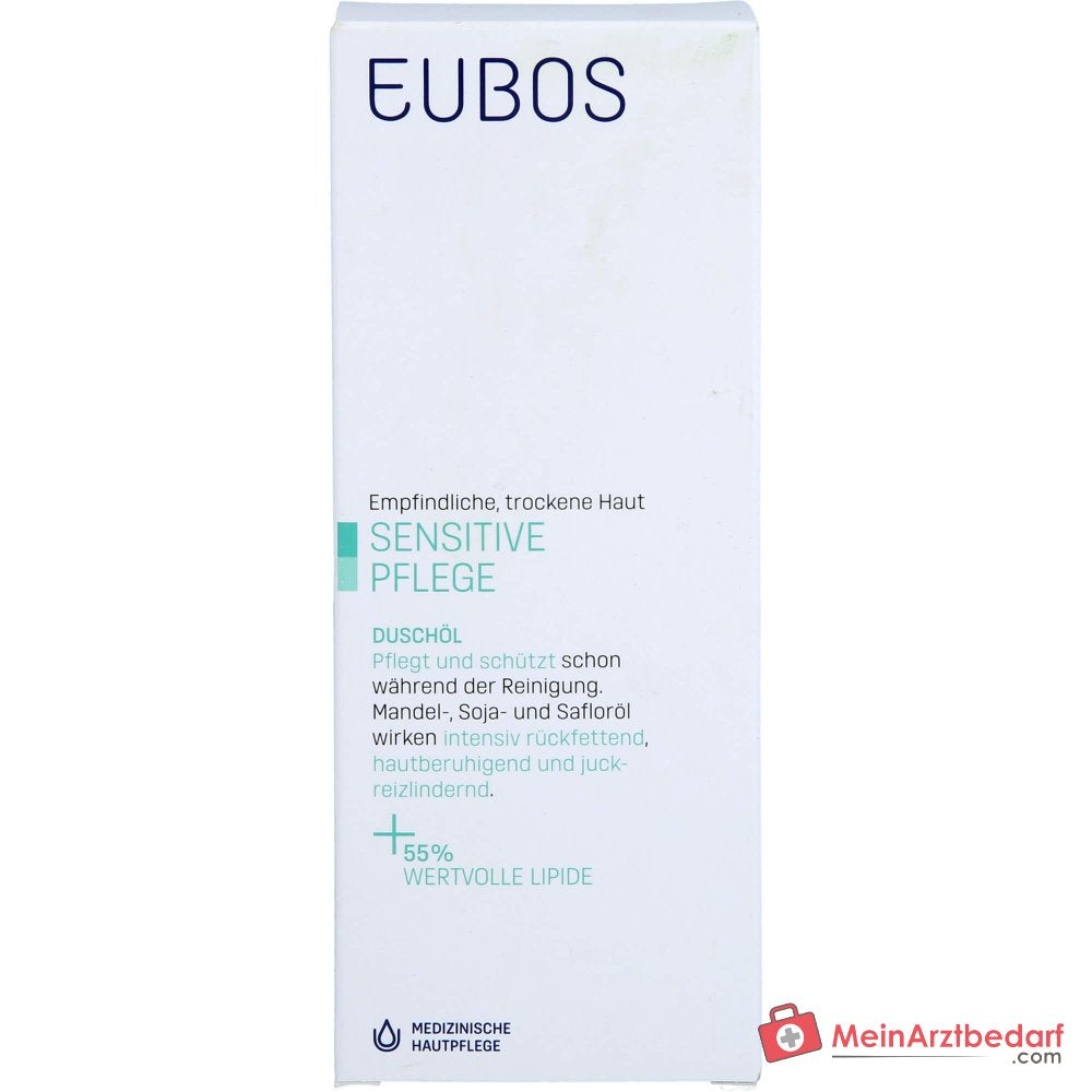 Eubos Sensitive Aceite de Ducha F, 200 ml