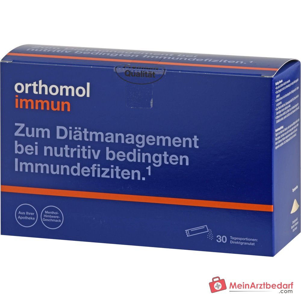Orthomol Immun Direktgranulat Himbeer-Menthol, 30 St..
