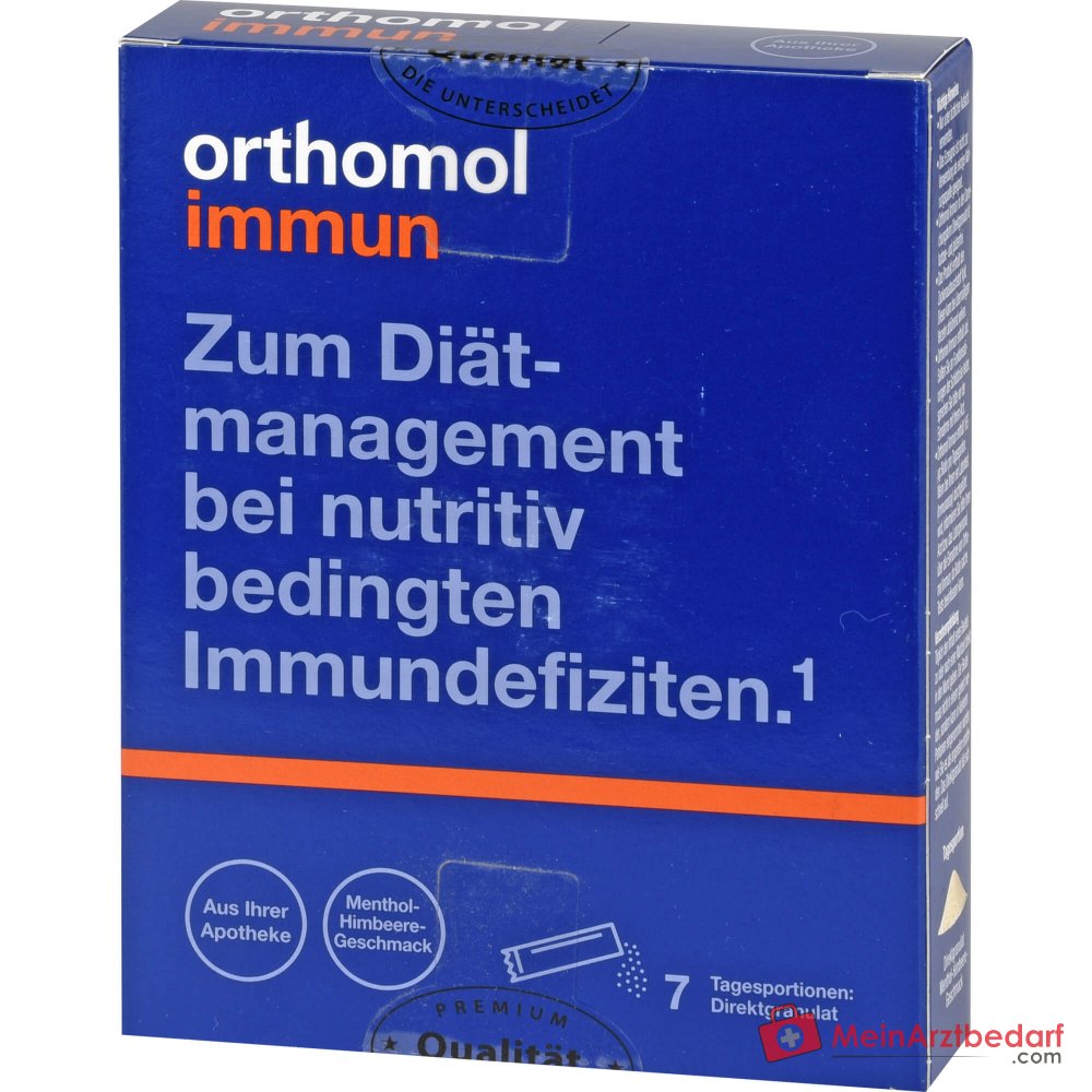 Orthomol Immun Direktgranulat Menthol-Himbeere, 7 St..