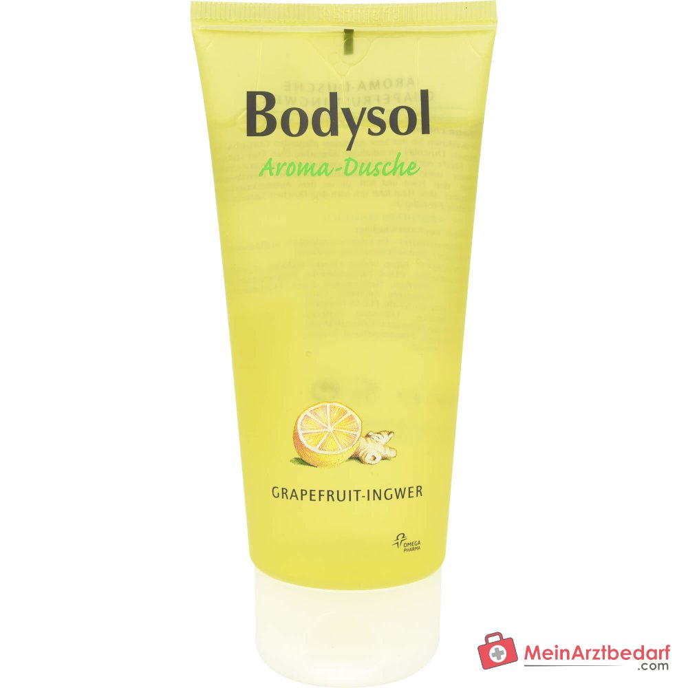 Bodysol Aroma-Dusche Grapefruit-Ingwer Duschgel mit Panthenol, 100 ml.