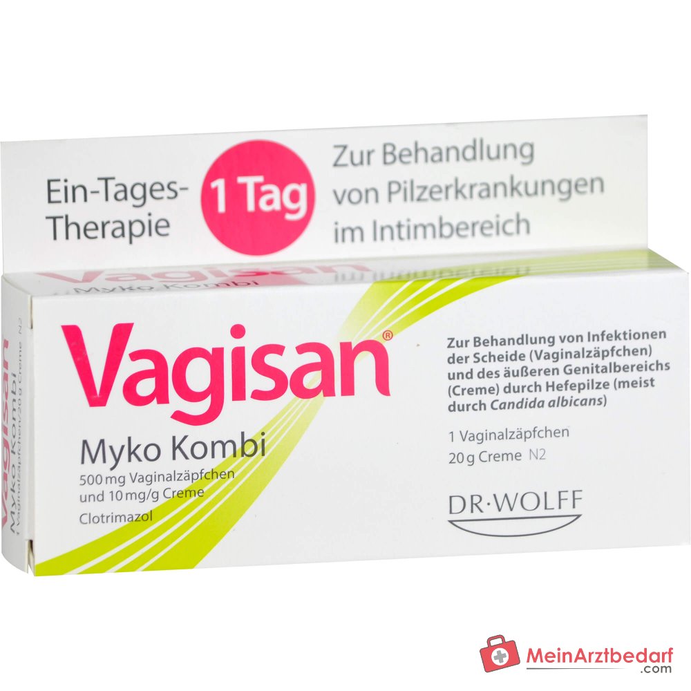 Vagisan Myko Kombi Clotrimazol Kombipackung, 1 Stück.