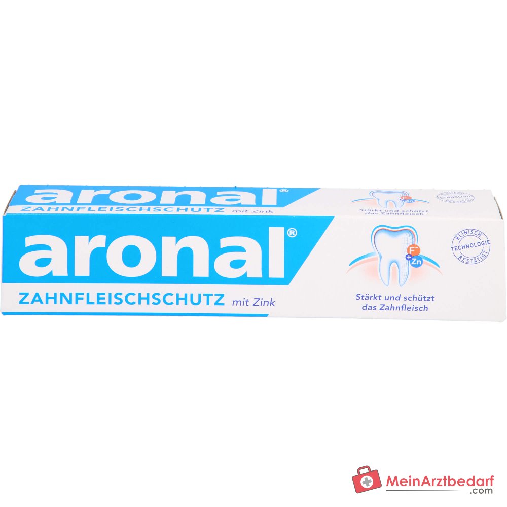 aronal Zahnfleischschutz Zahnpasta mit Zink, 75 ml.