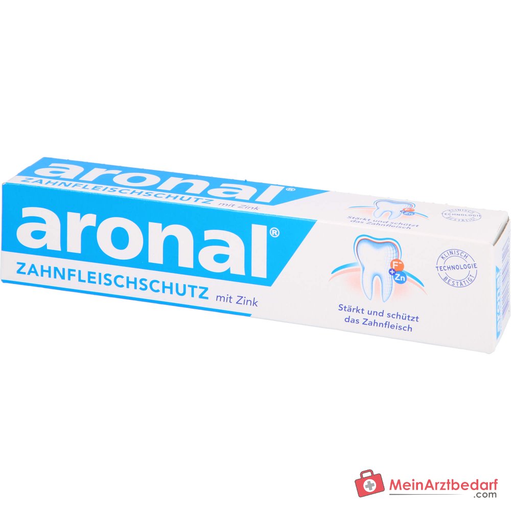 aronal Zahnfleischschutz Zahnpasta mit Zink, 75 ml.