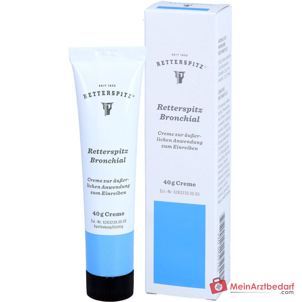 Retterspitz Bronchial Erkältungscreme, 40 g.