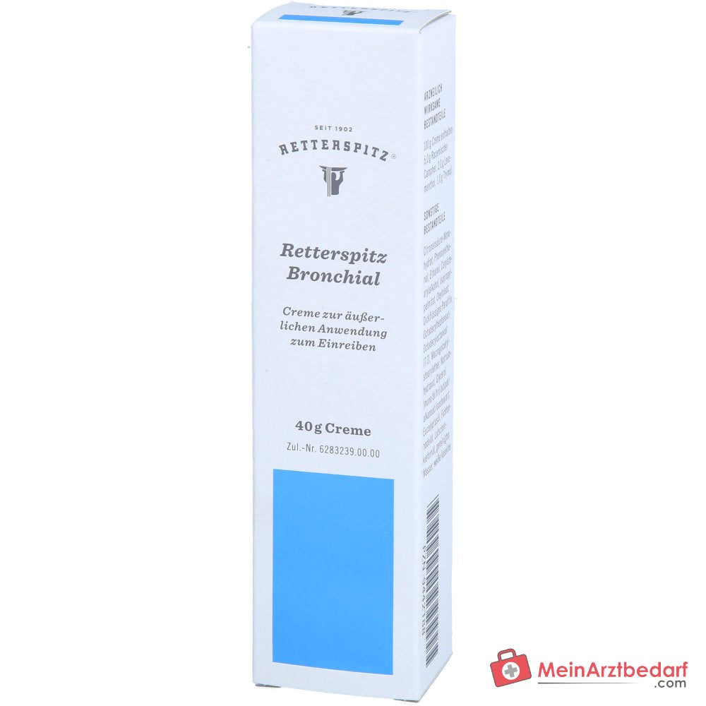 Retterspitz Bronchial Erkältungscreme, 40 g.